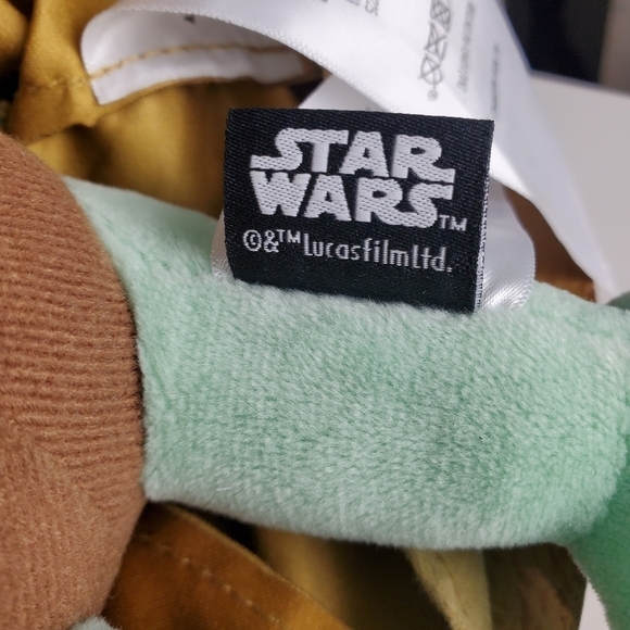 Disney Star Wars The Mandalorian The Child Grogu Baby Yoda Stuffed Animal 10" - Picture 9 of 9